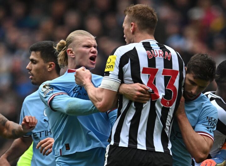 맨 시티 대 뉴캐슬